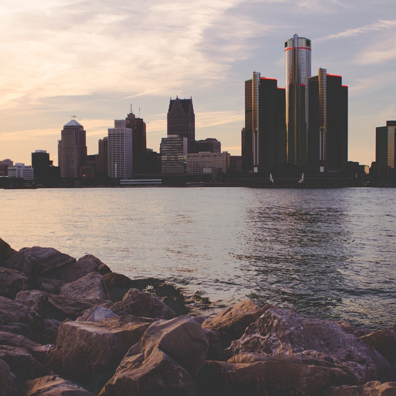 detroit skyline