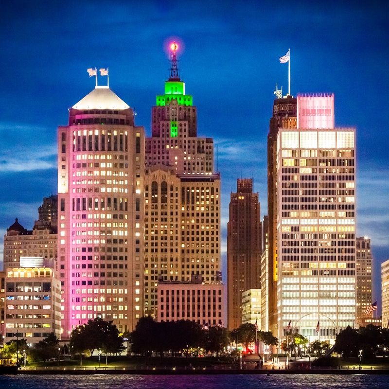 Detroit skyline